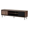 52509 1 tv stolek stuga orech cerna