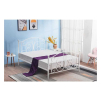 52569 postel adaline 90 x 200 cm bila