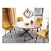 54120 5 jidelni stul maxwell dub artisan cerna