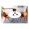 54144 6 jidelni stul talia 90 cm mramor cerna