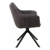 54228 6 jidelni zidle azalia ii tmave seda