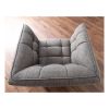 54420 2 kreslo castello tmave seda