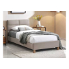 54669 postel sierra velvet 90 x 200 cm bezova