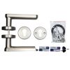 Chytrá klika Smart Touch Handle H03, stříbrná