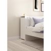 Úložné čelo postele Simplicity II 165 cm, bílý lesk