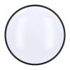 LED stropní světlo s dálkovým ovládáním Laskos nastavitelné - průměr 39 cm, černá