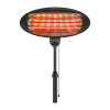 Infrazářič IR03 2000W, černá