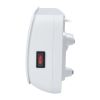 Nástěnné keramické topidlo KP07 2000W, bílá