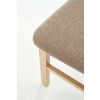 Jídelní židle Darius, šedá / dub medový